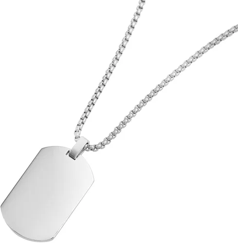 Miniatura 3 de Geoffrey Beene Collar con colgante de acero inoxidable para hombre