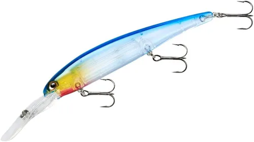 Miniatura 25 de Bandit Lures 4 3/4-Inch Slender Minnow Jerkbait Trolls Up to 27 Feet Deep, Universal Color Patterns, 1 Piece