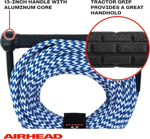 Miniatura 3 de AIRHEAD Arnés de remolque resistente Azul y blanco