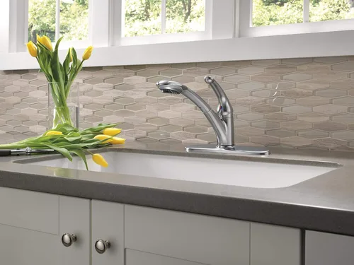 Miniatura 7 de Palo Diamond grifería de cocina con cartucho de cerámica con tecnología de sellado, 470-AR-DST