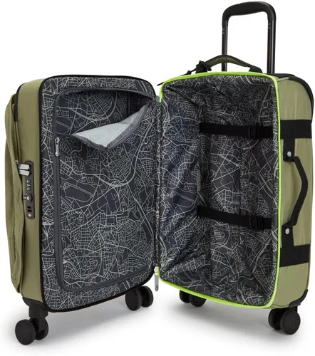Miniatura 3 de Kipling Equipaje de mano pequeño espontáneo con ruedas, Strong Moss C