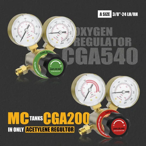 Miniatura 3 de Kit de Antorcha de Oxi Acetileno J-P de Carga Ligera G150, Portátil para HVAC, Corte y Soldadura - Válvula de Retención, Regulador de Oxígeno