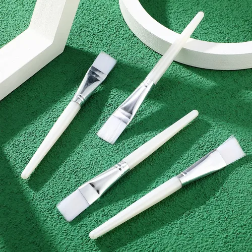 Miniatura 7 de 24 piezas de cepillo de máscara facial, cepillo de maquillaje cosmético para herramientas esteticistas, aplicación facial de ojos y necesidades
