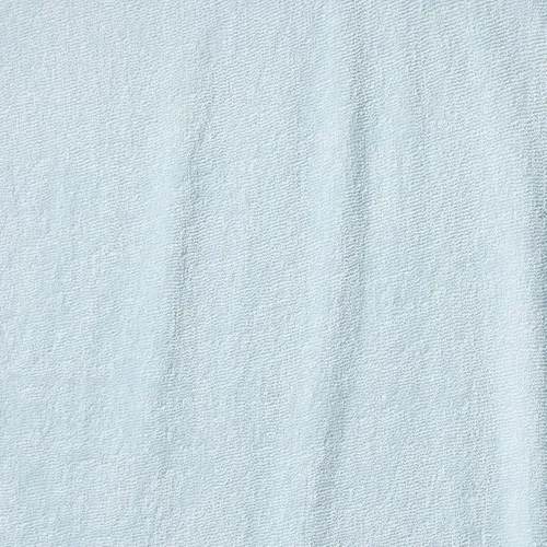 Miniatura 4 de HonestBaby Funda para cambiador de algodón orgánico unisex para bebé y pijamas para niños pequeños, azul claro (algodón terry), paquete de 1 unidad