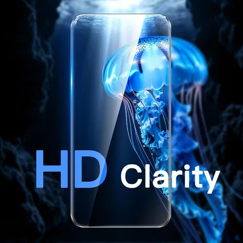 Miniatura 3 de JETech Protector de pantalla para iPhone 16 Pro de 6.3 pulgadas, película de vidrio templado con herramienta de fácil instalación, compatible