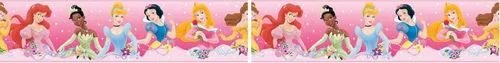 Miniatura 7 de RoomMates, RMK4397BD - Borde de princesa de Disney Dream From The Heart Pink Peel & Stick