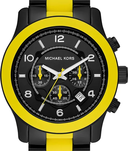 Miniatura 4 de Michael Kors Runway Reloj cronógrafo de acero inoxidable MK8077 - Cronógrafo de pista