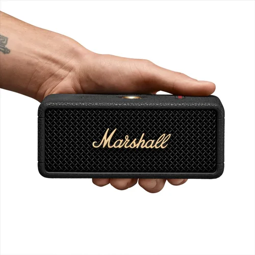 Miniatura 8 de Marshall Emberton III - Altavoz Bluetooth portátil, diseño resistente e impermeable IP67, sonido estéreo fuerte, graves profundos con tiempo