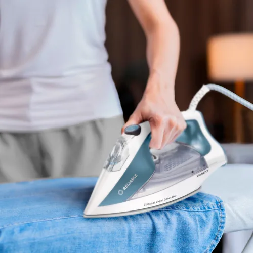 Miniatura 7 de Reliable Velocity - Plancha de vapor 180IR para costura, acolchado y ropa, generador de vapor compacto de 1800 vatios, vapor continuo sin fugas