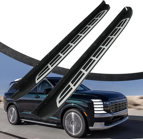 Miniatura 8 de Estribos de carga de 500 libras para Kia Telluride LX EX S SX SX-P X-Pro X-Line 2019-2025, escalón lateral de servicio pesado, sin perforación