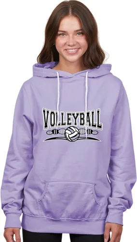 Miniatura 37 de Go All Out Sudadera con capucha para hombre y mujer con diseño fresco de voleibol