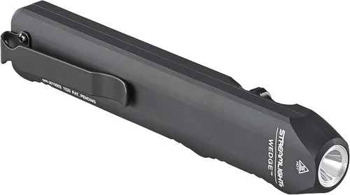 Linterna de bolsillo Streamlight 88810 Wedge de 1,000 lúmenes máximos, 300 lúmenes estándar, 1,200 candelas, plana para uso diario, incluye cable