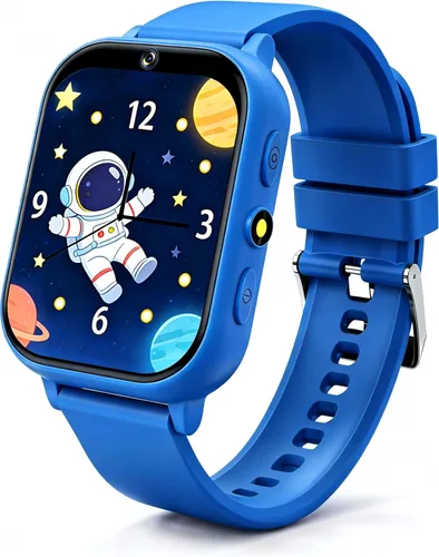 KALINCO Reloj inteligente para niños, con más de 30 juegos, cámara, video, podómetro, reloj para niños, reproductor de música, alarma, audiocuento,