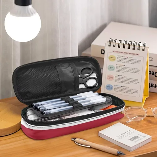 Miniatura 3 de Renewold Estuche para lápices con estampado de bandera estadounidense, para adultos, niños, adolescentes, bolsa para lápices, oficina, universidad