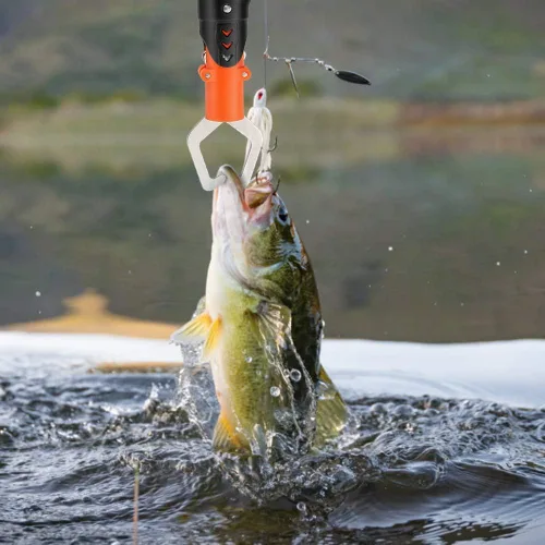 Miniatura 2 de mouhike Kit de herramientas de pesca, alicates de pesca, pinza de labios de pescado, removedor de anzuelos de pesca, báscula digital de pesca