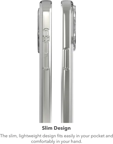Miniatura 8 de ZAGG - Funda para iPhone 15 Pro de Palace de Cristal con cierre magnético transparente - Protección contra caídas (13 pies/4 m), grafeno duradero
