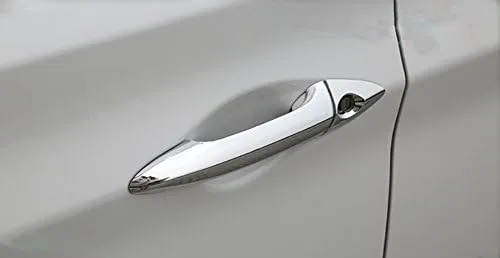 Miniatura 3 de 8 unidades ABS, cubierta elegante de manijas para puertas cromadas, para Hyundai Elantra