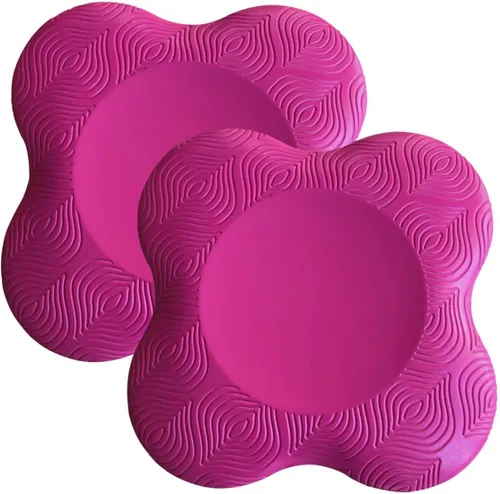 Miniatura 9 de Almohadilla de yoga extragruesa para rodillas, codos, muñecas, manos, cabeza, espuma, yoga, pilates, entrenamiento, rodilleras Gris