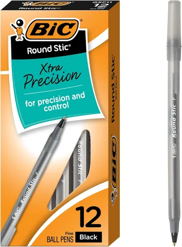Miniatura 65 de BIC Round Stic Xtra Life - Bolígrafo redondo, punta mediana