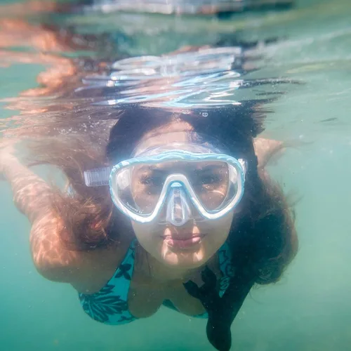 Miniatura 5 de Kraken Aquatics Juego de máscara de buceo y esnórquel – Juegos de esnórquel seco y máscara de buceo para esnórquel y buceo – Kit