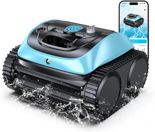 Miniatura 11 de (Actualización 2026) WINNY POOL CLEANER C1 para piscina enterrada y sobre el suelo, limpieza 4 en 1 de pared y línea de flotación de hasta 1,614
