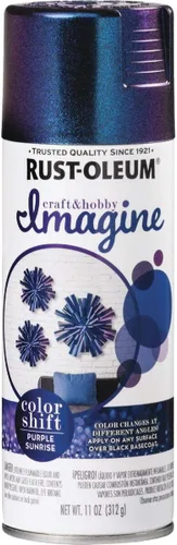 Miniatura 6 de Rust-Oleum Imagine Craft & Hobby Color Shift Pintura en aerosol Purple Sunrise, 11 onzas
