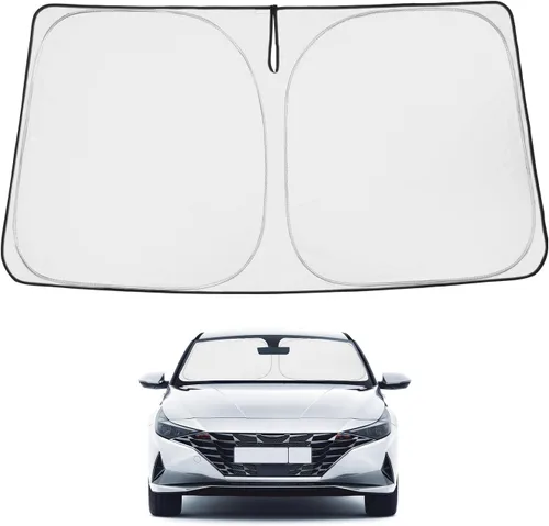 Miniatura 236 de Proadsy Parasol para parabrisas actualizado 2025, ajuste personalizado Dodge RAM 1500 2Dr 2019-2024 2025, 4 capas, plegable, protector de parasol