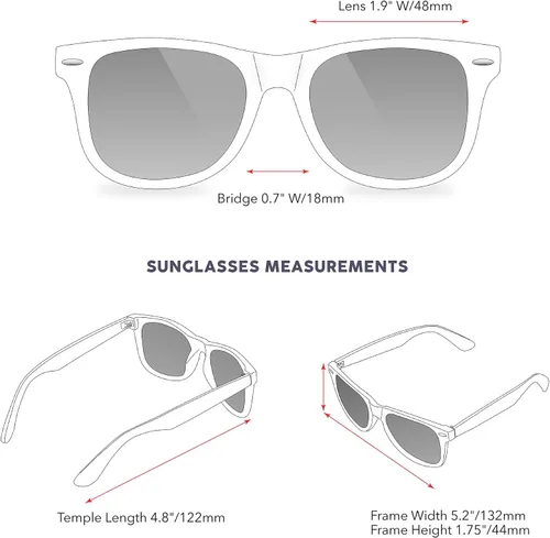 Miniatura 6 de LEICO FASHION Gafas de sol polarizadas retro para niños y niñas de 3 a 12 años inastillables con protección UV para niños pequeños