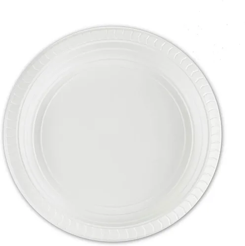 Miniatura 18 de Plasticpro Cuencos redondos de plástico para microondas, desechables, color blanco, vajilla (200, 16 onzas)