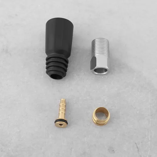 Miniatura 7 de Juego de 8 unidades de manguera de freno de disco hidráulico para bicicleta, manguera de freno de oliva, kit de reparación de tornillos de púa