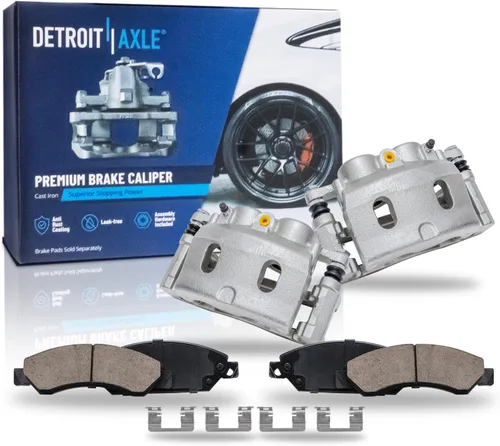 Miniatura 143 de Detroit Axle - Pastillas de Freno para Nissan Altima Sentra 350Z Juke INFINITI G35, Pastillas de Freno Cerámica Delanteras y Traseras Reemplazo