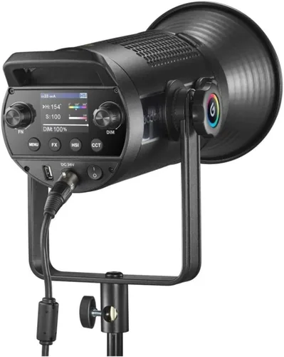 Miniatura 5 de Godox SZ150R RGB Luz LED bicolor con zoom con perilla de zoom, múltiples efectos FX y opción de modo silencioso
