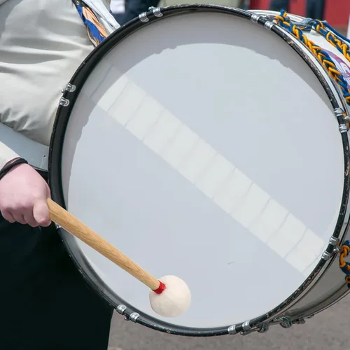 Miniatura 2 de Palillo de percusión de 4.57 pulgadas de longitud, mazos de tambor y percusión para xilófono, carillón, bloque de madera, glockenspiel y campanas