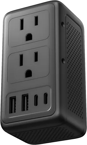 Convertidor de voltaje de 2000 W 220 V a 110 V de EE. UU. a Europa para secador de pelo, convertidor para viajes europeos, adaptador de viaje con 2