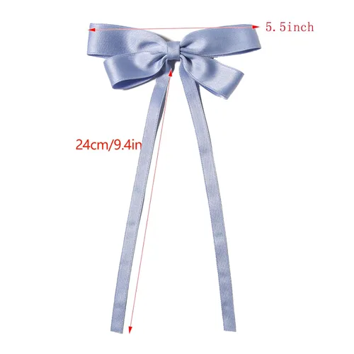 Miniatura 8 de Furling Pompoms Cintas para el cabello – Lazos para el pelo con borlas en negro, blanco, azul, rosa para mujeres y niñas Negro/Blanco/Rosa/Azul Claro