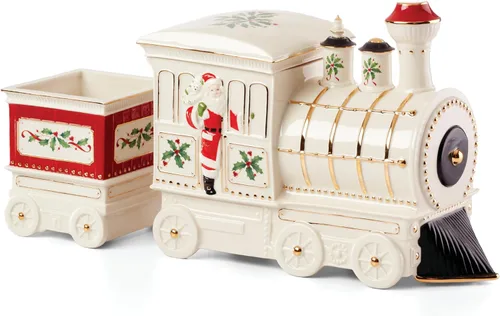 Miniatura 37 de Lenox 898272 Plato Cubierto Navideño, Pequeño, Navidad, Vajilla Festiva para Servir
