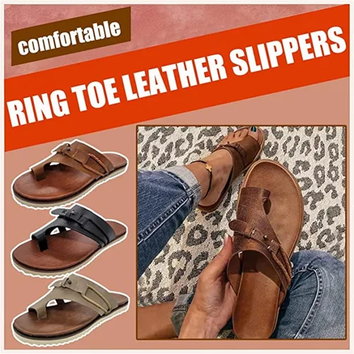 Miniatura 114 de Ladmiple Sandalias ortopédicas florales de moda 2023 con soporte de arco, zapatillas romanas casuales con puntera abierta