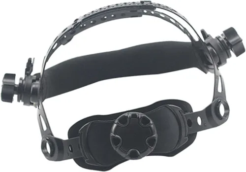 Miniatura 7 de Almencla Sudor orbing casco de soldadura auricular transpirable agujero cuadrado ajustable cabeza aro para soldadura tapa parte accesorios