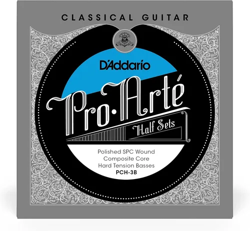 Miniatura 3 de D'Addario Cuerdas de guitarra Pro-Arte - Cuerdas de nailon para guitarra - BNH-3B - Cuerdas de guitarra clásica - Juego de medias series, tensión