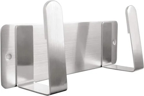 Miniatura 12 de Estante para tapa de olla, soporte de almacenamiento multifuncional de acero inoxidable 304 montado en la pared, se adapta a tablas de cortar, tapas