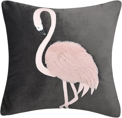 Miniatura 9 de OiseauVoler Fundas de almohada decorativas bordadas, fundas de cojín de martín pescador floral para el hogar, cama, sofá, hogar, oficina, decoración
