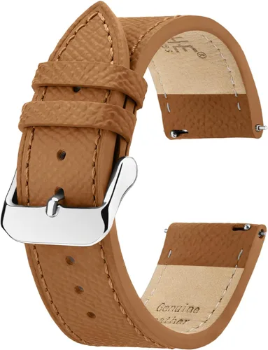 Miniatura 51 de Ritche Correa de reloj de cuero de liberación rápida para hombres y mujeres, correa de reloj de 0.79 pulgadas, 0.78 pulgadas, 0.86 pulgadas