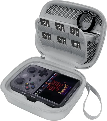 Miniatura 7 de BliFulde Carrying Case for RG353V/ RG353VS Handheld Game Console, Custom-Insert Handheld Emulator Retro Game Holder Organizer, Portable Game Player