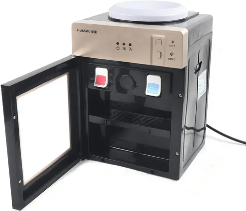 Miniatura 3 de Dispensador de enfriador de agua caliente y fría, con carga superior independiente para oficina en casa con 3 ajustes de temperatura, agua caliente