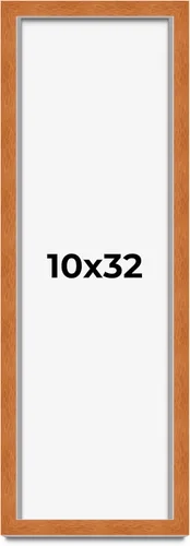 Miniatura 92 de Marco de 3 x 3 pulgadas, marco de madera maciza de nuez miel tradicional marrón Ancho de moldeo de 0.875 pulgadas Profundidad de conejo de 0.875