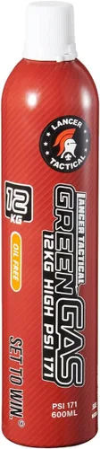 Lancer Tactical 20.3 fl oz/20oz 26.5 lbs potente gas verde alto PSI G-1100 (sin aceite)