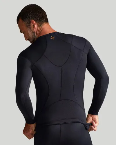 Miniatura 2 de Tommie Copper Men's Pro-Grade Shoulder Support Shirt I UPF 50, Long Sleeve Compression Shirt, Upper Body & Posture Support