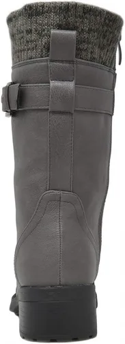 Miniatura 7 de DREAM PAIRS Botas militares de invierno con cordones a media pantorrilla para mujer