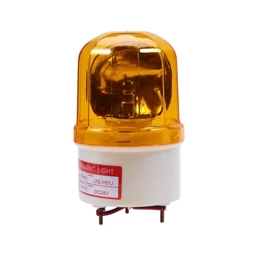 Miniatura 9 de Bettomshin Bombilla de advertencia estroboscópica de 90 dB, 220 V CC 1 W, torre de señal industrial con zumbador, lámpara indicadora de alarma