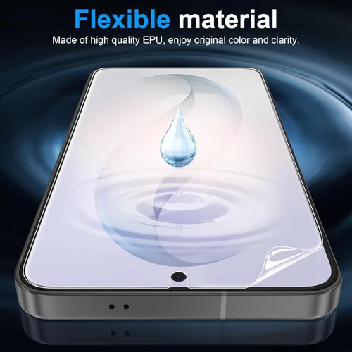 Miniatura 3 de LYWHL Paquete de 5 protectores de pantalla para Samsung Galaxy S26 Plus [como el desbloqueo original de huellas dactilares], película protectora